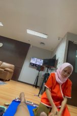 Panggilan pijet aplikasi ukhti baju orange pt2